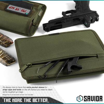 savior torba na magazynki pistol mag pouch 5 slots 2 pack zielona mp fd pisx5 2p og