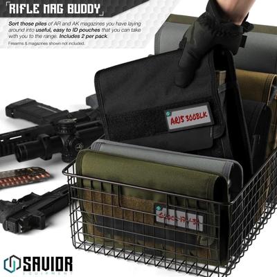 savior torba na magazynki karabinek rifle mag pouch 3 slots 2 pack czarna mp fd rifx3 2p bk