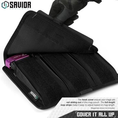 savior torba na magazynki karabinek rifle mag pouch 3 slots 2 pack czarna mp fd rifx3 2p bk