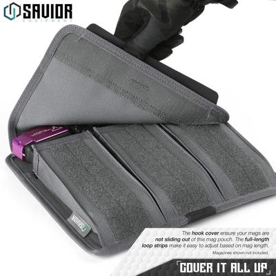savior torba na magazynki karabinek rifle mag pouch 3 slots 2 pack szary mp fd rifx3 2p gs