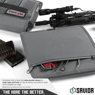 savior torba na magazynki karabinek rifle mag pouch 3 slots 2 pack szary mp fd rifx3 2p gs