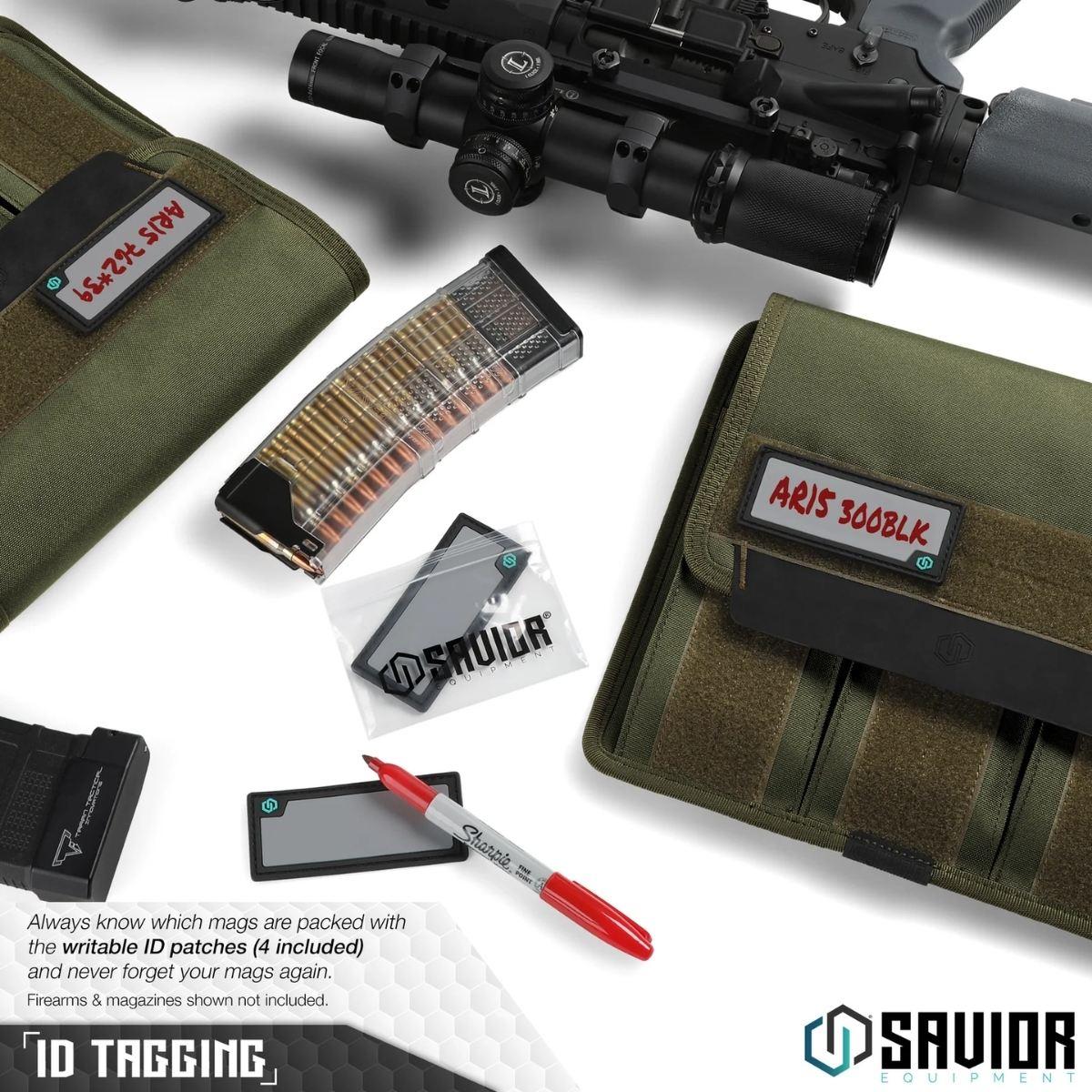 savior torba na magazynki karabinek rifle mag pouch 3 slots 2 pack zielona mp fd rifx3 2p og