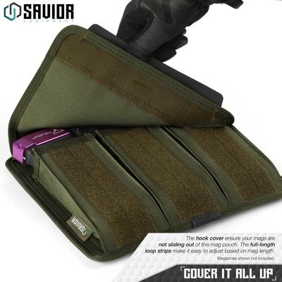 savior torba na magazynki karabinek rifle mag pouch 3 slots 2 pack zielona mp fd rifx3 2p og