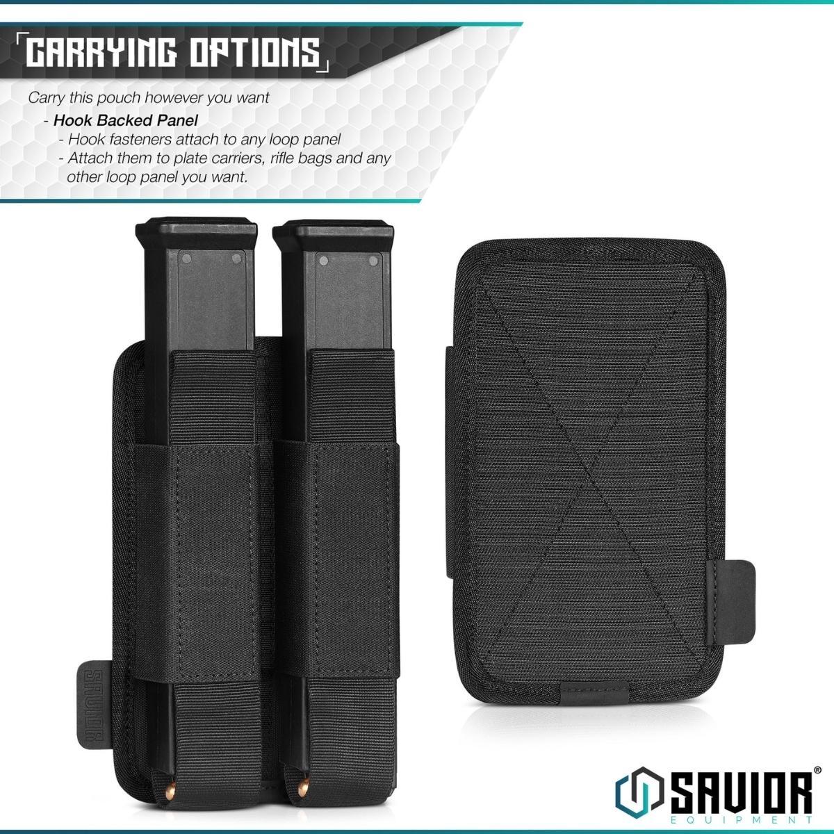 savior holder na magazynki pcc extended mag holder 2 sloty szary mp tns extx2 gs
