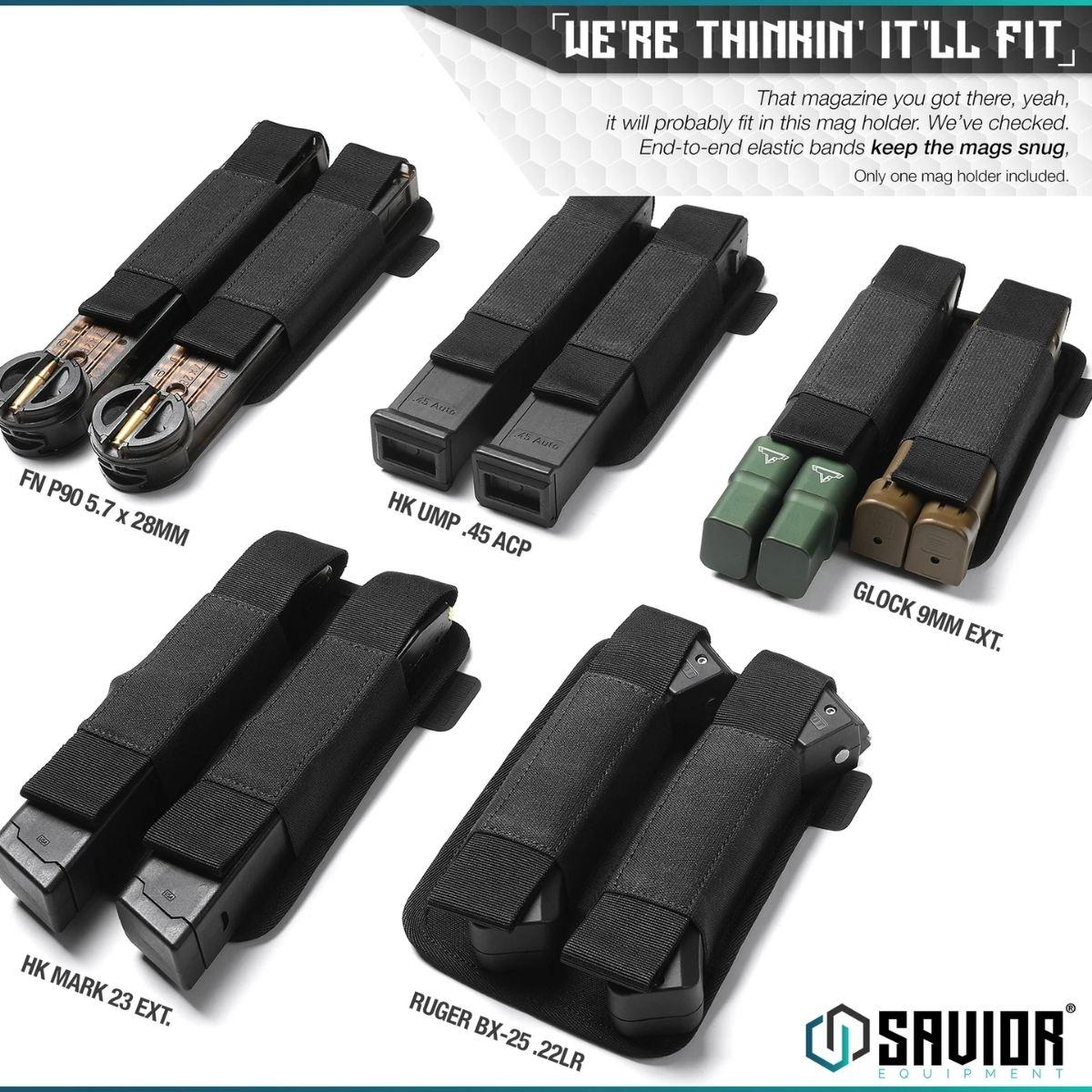 savior holder na magazynki pcc extended mag holder 2 sloty zielony mp tns extx2 og