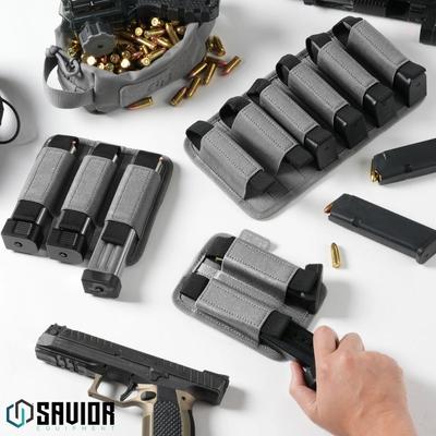 savior holder na magazynki pistoletowe 2 sloty szary mp tns pisx2 gs