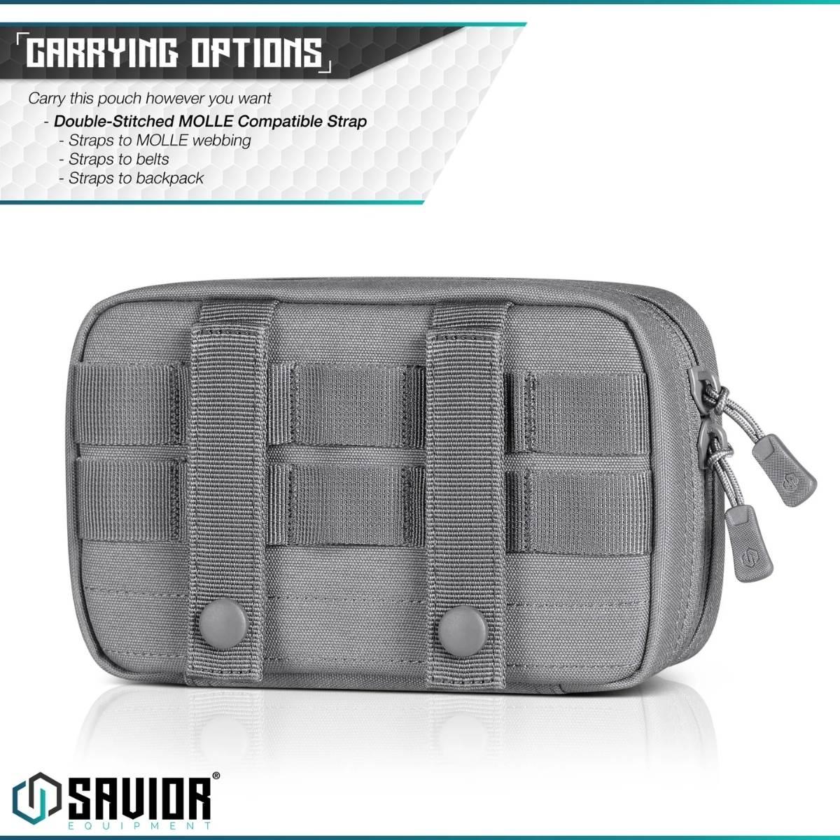 savior ifak buddy individual medical pouch szary sp fd ifak8x5 gs
