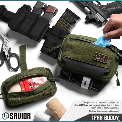 savior ifak buddy individual medical pouch zielony sp fd ifak8x5 og