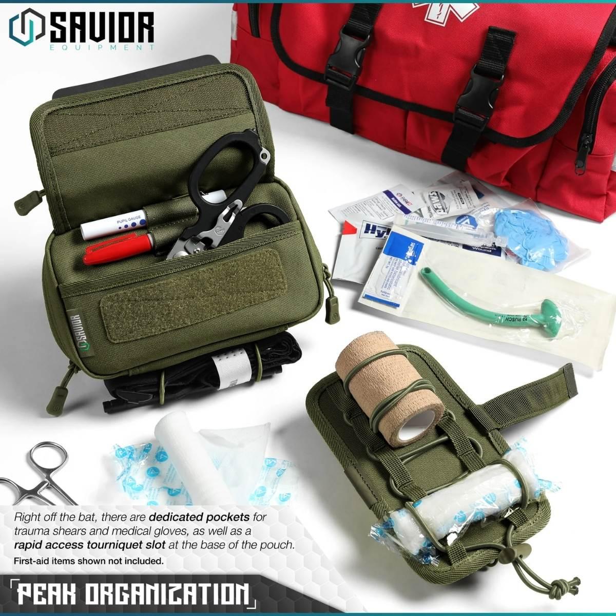 savior ifak buddy individual medical pouch zielony sp fd ifak8x5 og