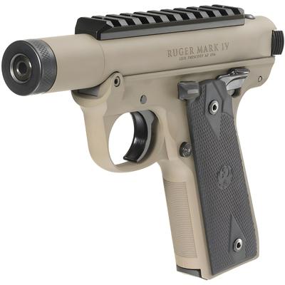 ruger mark iv 22 45 tactical 3 fde 40181
