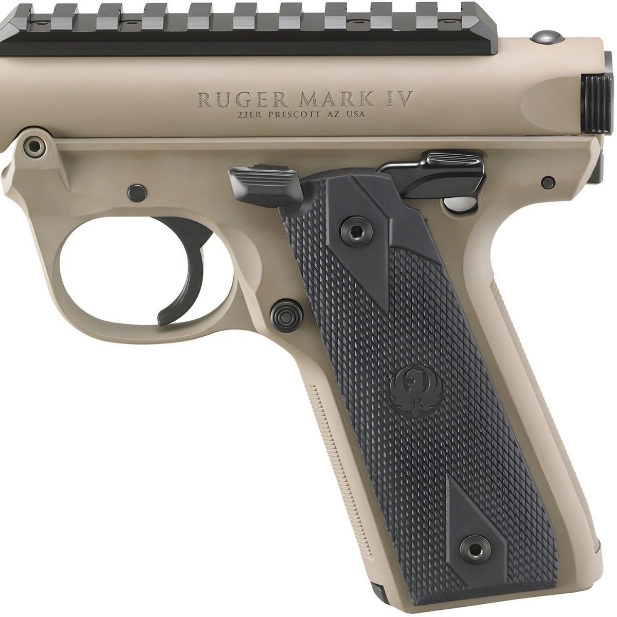 ruger mark iv 22 45 tactical 3 fde 40181
