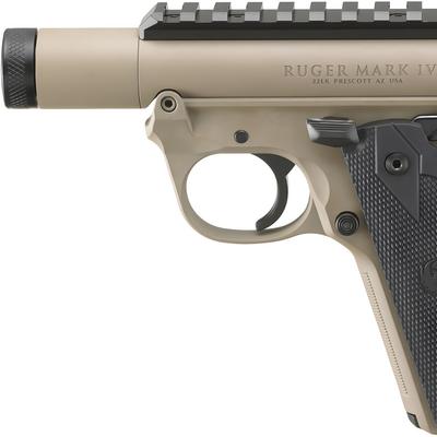 ruger mark iv 22 45 tactical 3 fde 40181