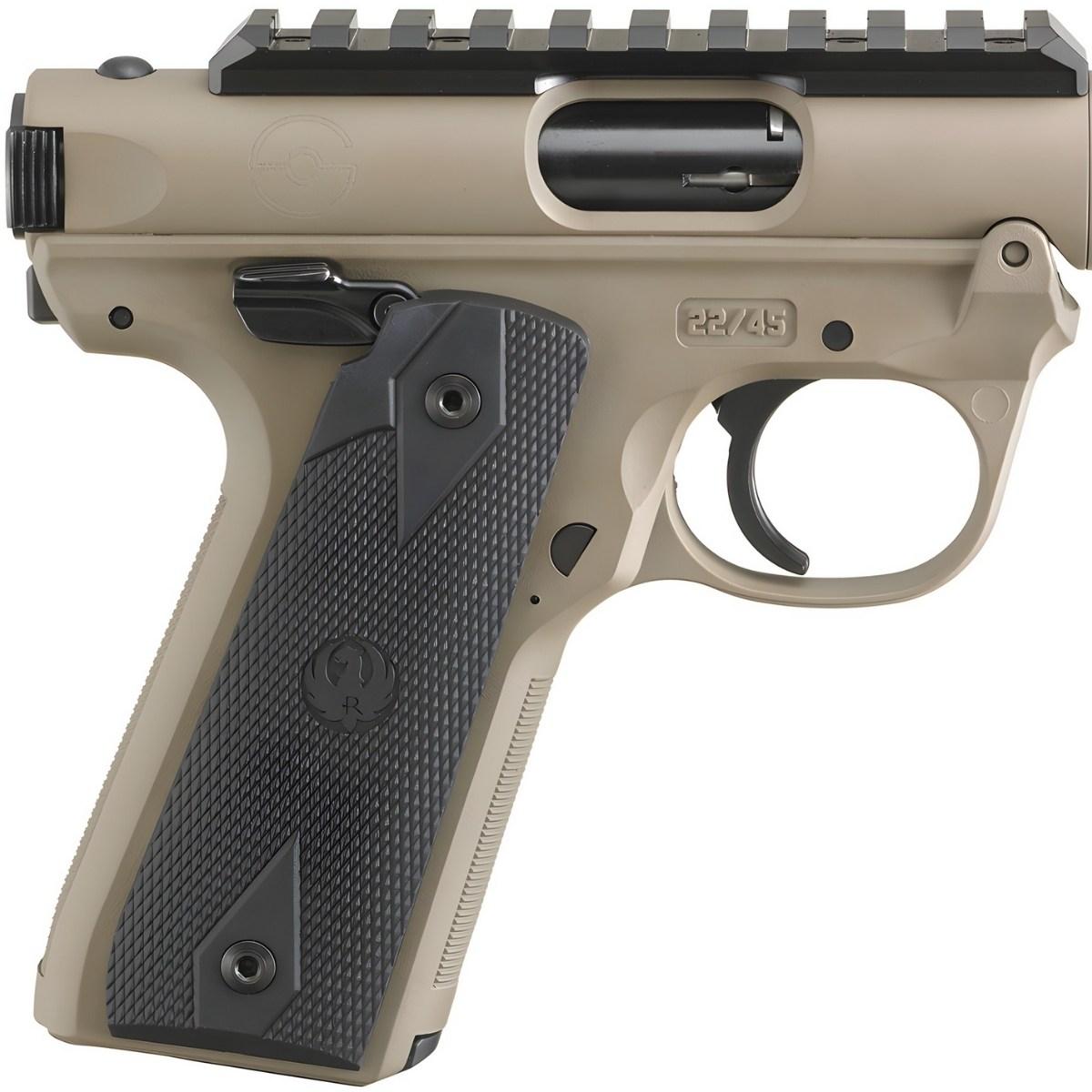 ruger mark iv 22 45 tactical 3 fde 40181