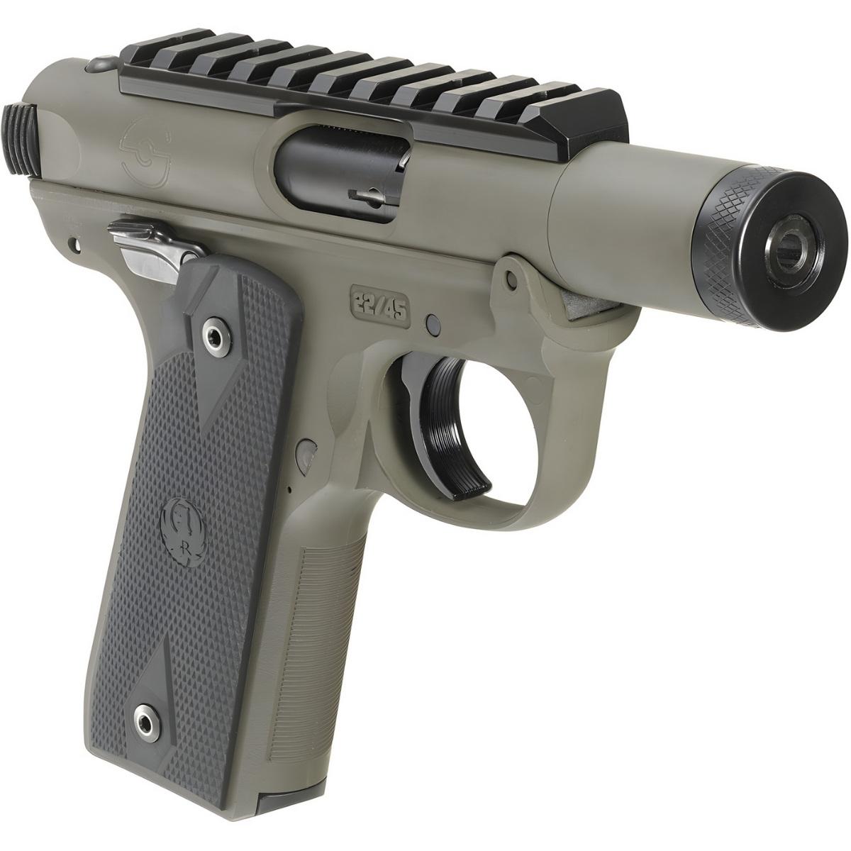 ruger mark iv 22 45 tactical 3 od green 40182
