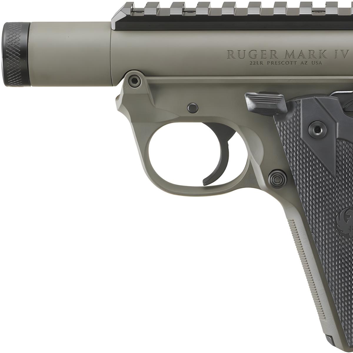ruger mark iv 22 45 tactical 3 od green 40182