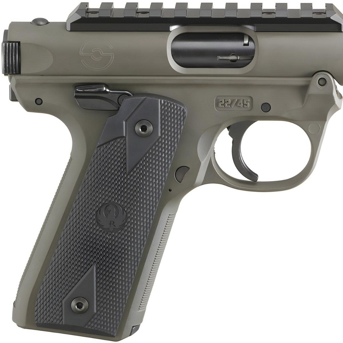 ruger mark iv 22 45 tactical 3 od green 40182