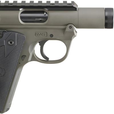 ruger mark iv 22 45 tactical 3 od green 40182
