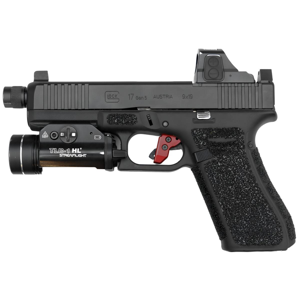 manul corp okladzina antyposlizgowa nexum pistol grip do glock 17 czarna