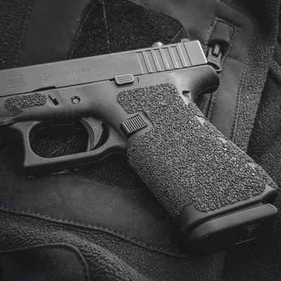 manul corp okladzina antyposlizgowa nexum pistol grip do glock 43x 48 czarna