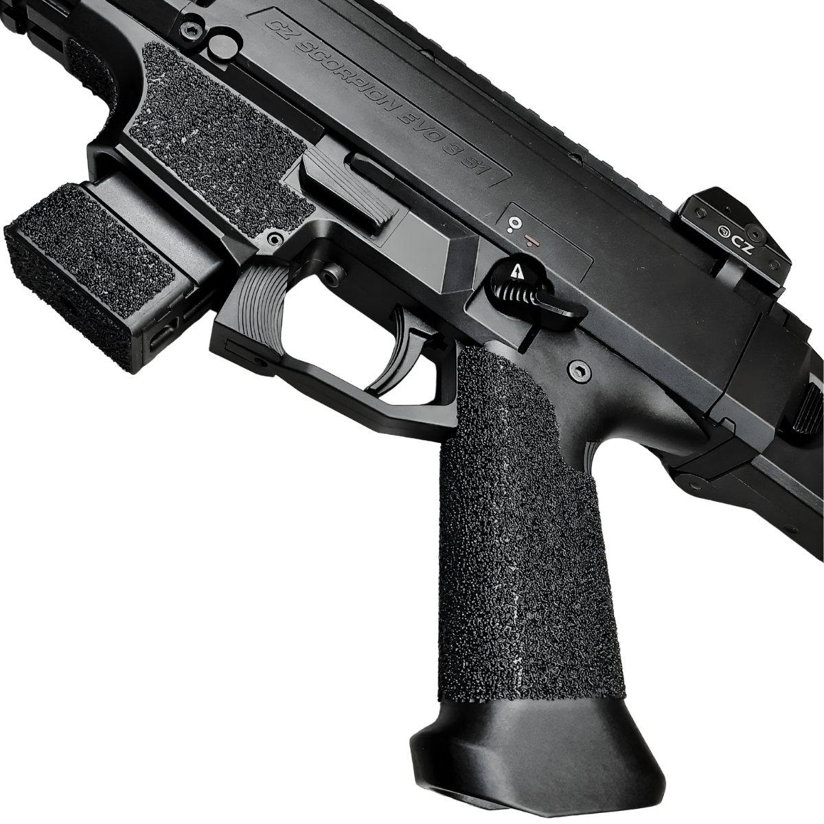 manul corp okladzina antyposlizgowa nexum pistol grip do cz scorpion evo3 czarna