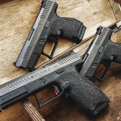 manul corp okladzina antyposlizgowa nexum pistol grip do cz p 10 c sc czarna