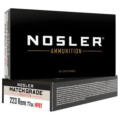 Nosler .223 REM  HPBT CC...
