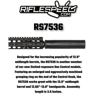 riflespeed regulowany blok gazowy do ar 15 750 7536