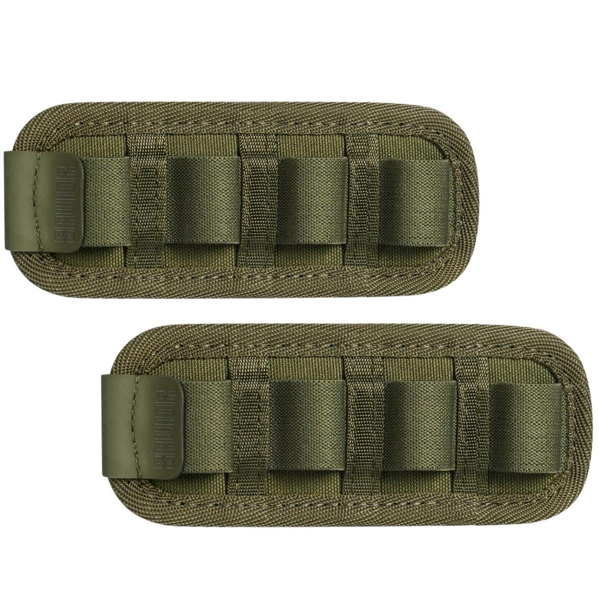 savior holder na amunicje shotgun shotgun shell cards 4 sloty 2 pack zielony mp tns 12g quad 2p og