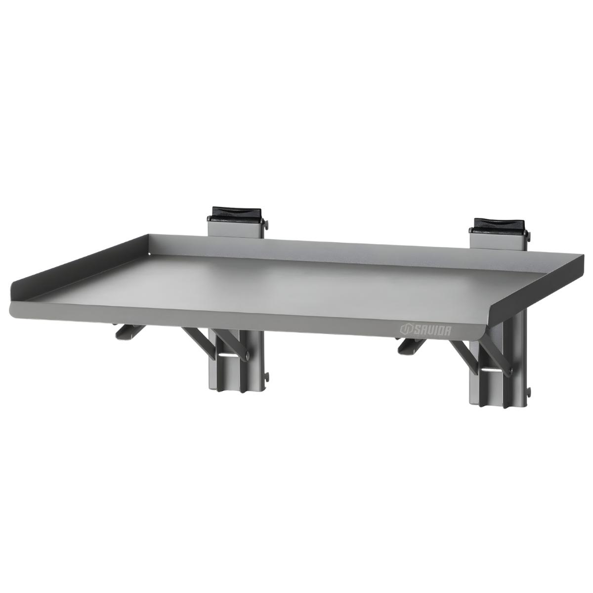 savior skladany stol blat roboczy wall rack system 43cm szary wrs acc ft1713 gs