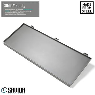 savior skladany stol blat roboczy wall rack system 91cm szary wrs acc ft3613 gs