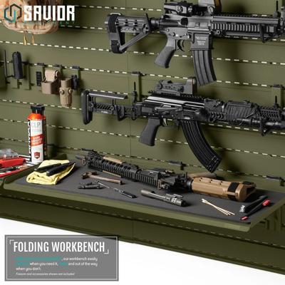 savior skladany stol blat roboczy wall rack system 91cm zielony wrs acc ft3613 og