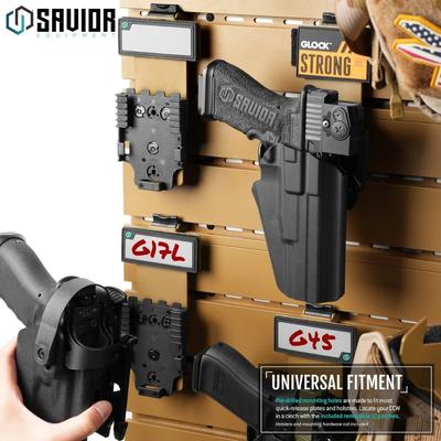 savior uniwersalny uchwyt kabury wall rack system 2 pack tan wrs acc hstr 2p tn