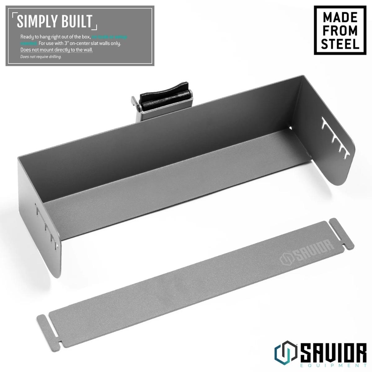 savior uniwersalny holder uchwyt na magazynki wall rack system dlugi szary wrs acc mr long gs