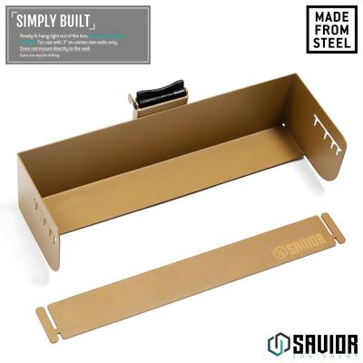 savior uniwersalny holder uchwyt na magazynki wall rack system dlugi tan wrs acc mr long tn