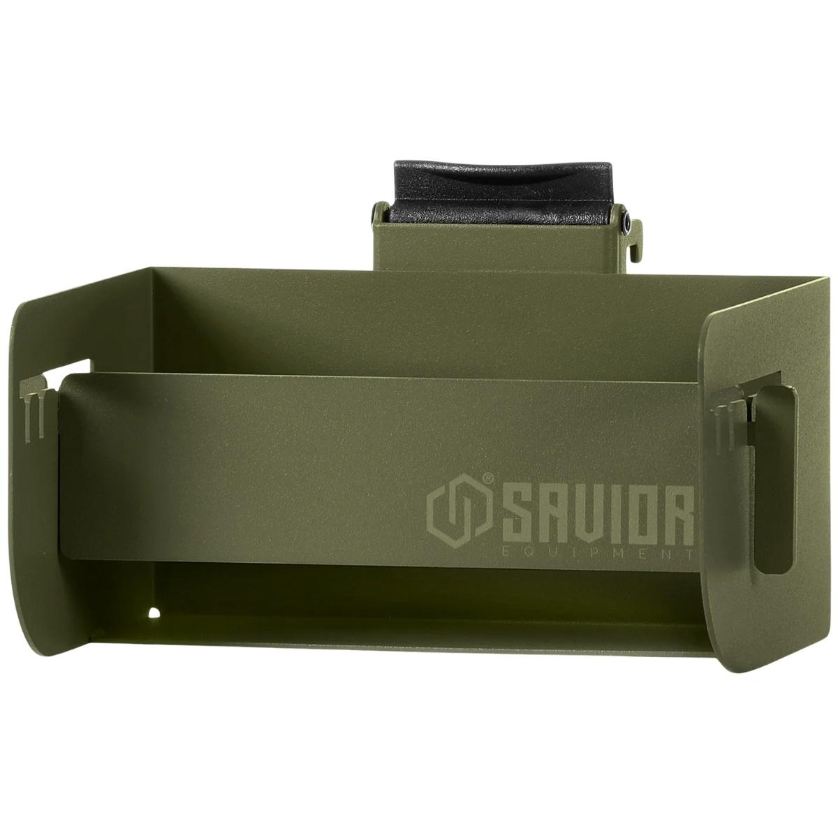 savior uniwersalny holder uchwyt na magazynki wall rack system krotki zielony wrs acc mr small og