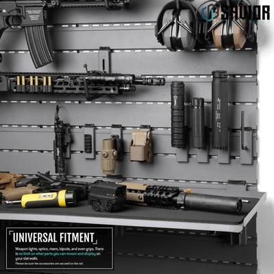 savior holder uchwyt picatinny wall rack system 2 pack szary wrs acc pcrl 2p gs