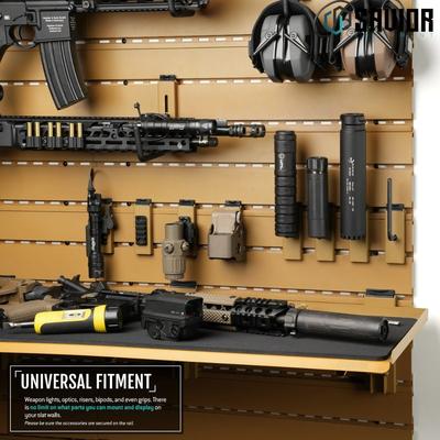 savior holder uchwyt picatinny wall rack system 2 pack tan wrs acc pcrl 2p tn