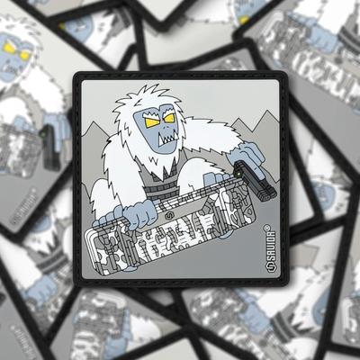 savior patch snowboarding yeti sav pa yeti