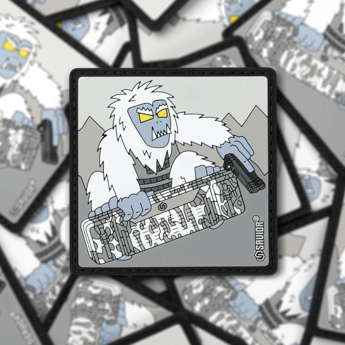 savior patch snowboarding yeti sav pa yeti