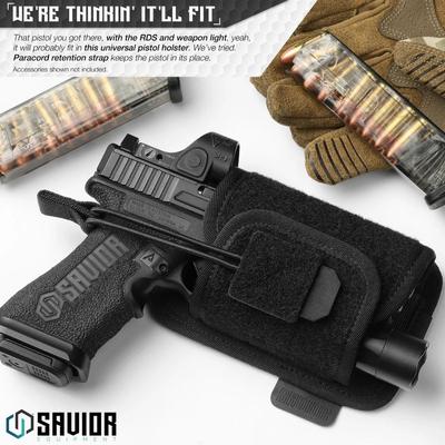 savior uniwersalna kabura holder na pistolet czarna sp tns phol bk