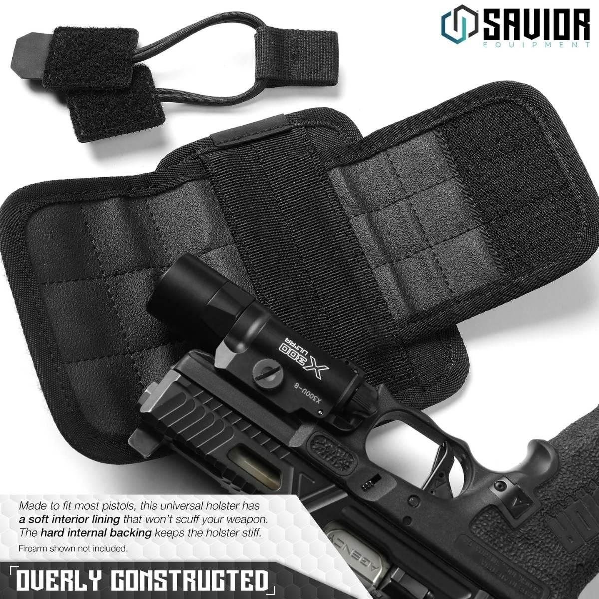 savior uniwersalna kabura holder na pistolet czarna sp tns phol bk