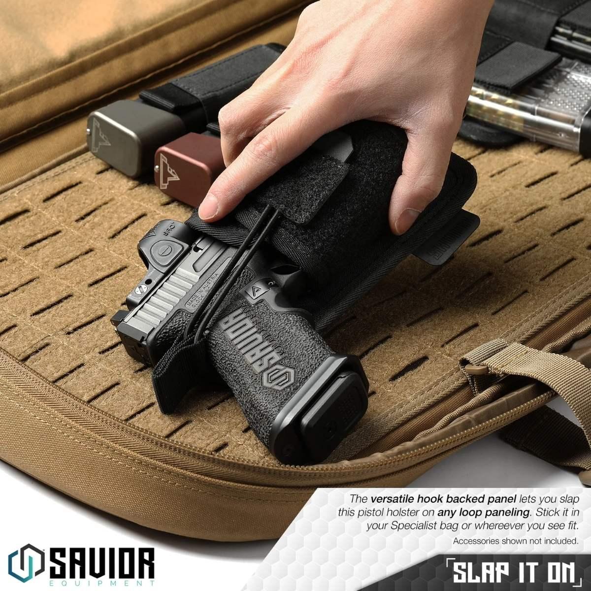 savior uniwersalna kabura holder na pistolet czarna sp tns phol bk