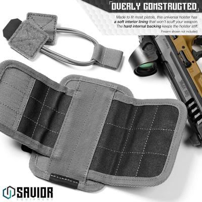 savior uniwersalna kabura holder na pistolet szara sp tns phol gs