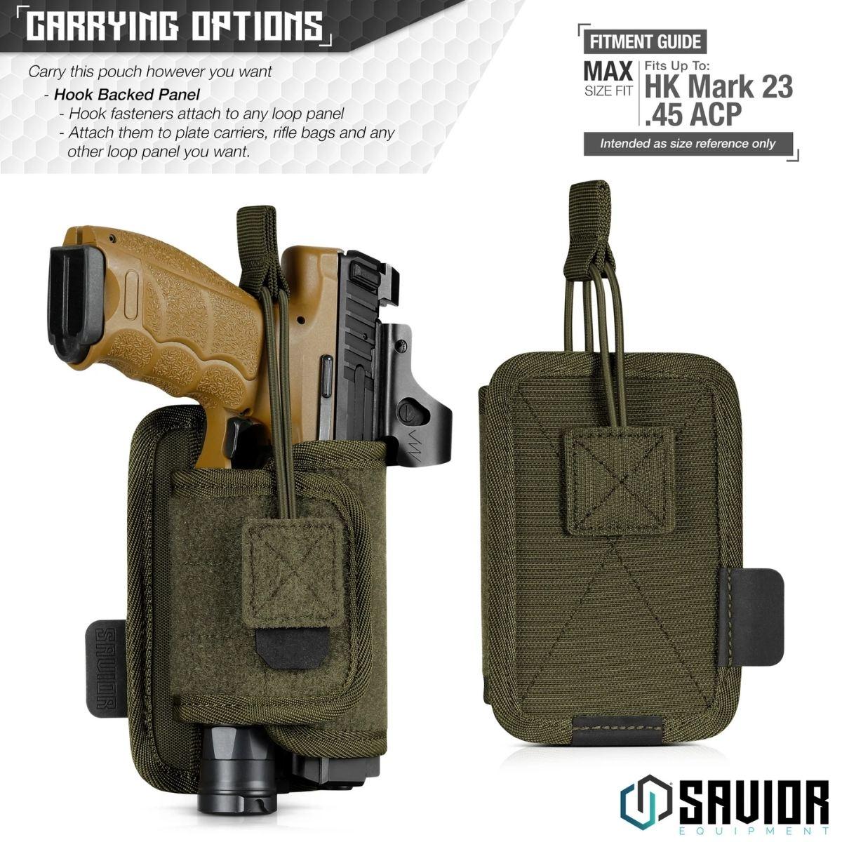 savior uniwersalna kabura holder na pistolet zielona sp tns phol og