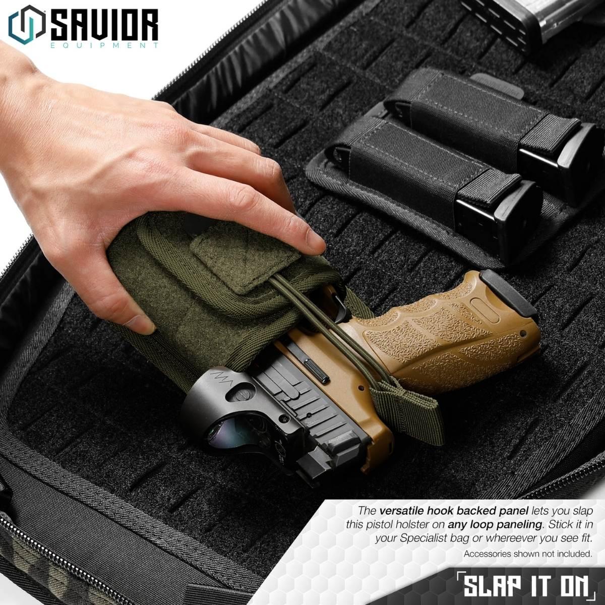 savior uniwersalna kabura holder na pistolet zielona sp tns phol og