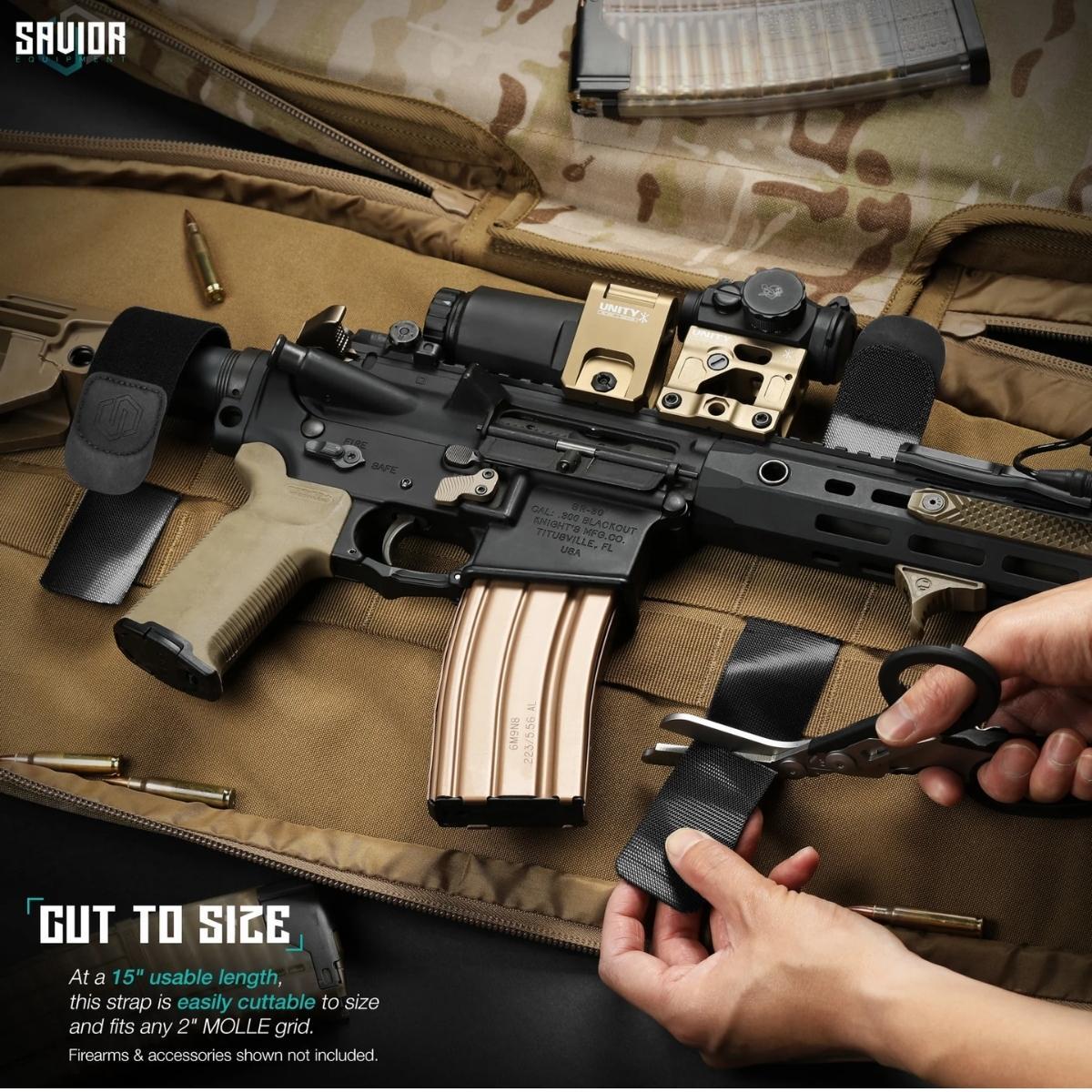 savior pas mocujacy rzep hook loop strap 1 5 2 pack czarny strap 150r 2p bk