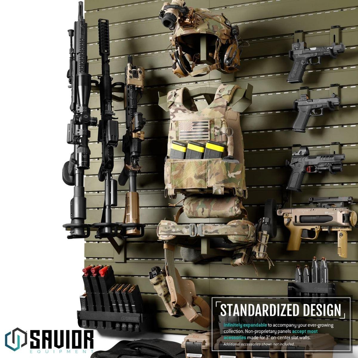 savior wieszak uchwyt na pas taktyczny wall rack system zielony wrs acc belt og