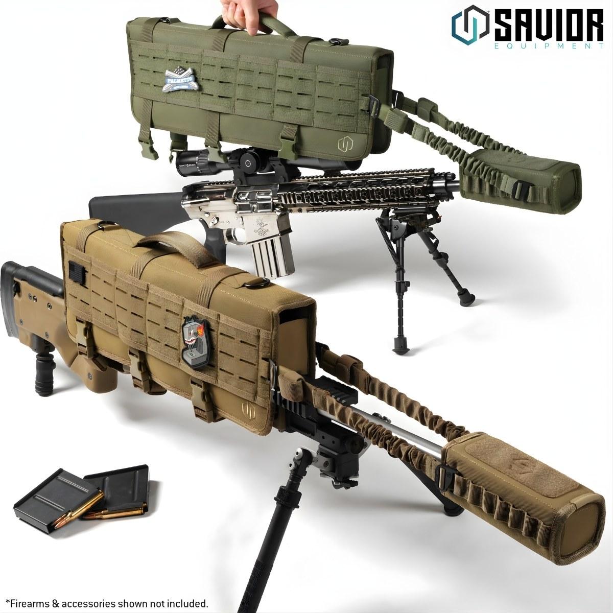 savior oslona na optyke oraz tlumik czarna sav sp smc bk