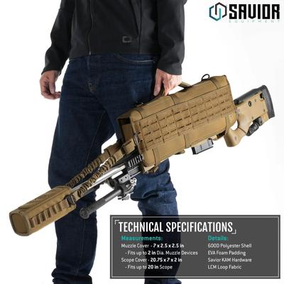 savior oslona na optyke oraz tlumik tan sav sp smc tn