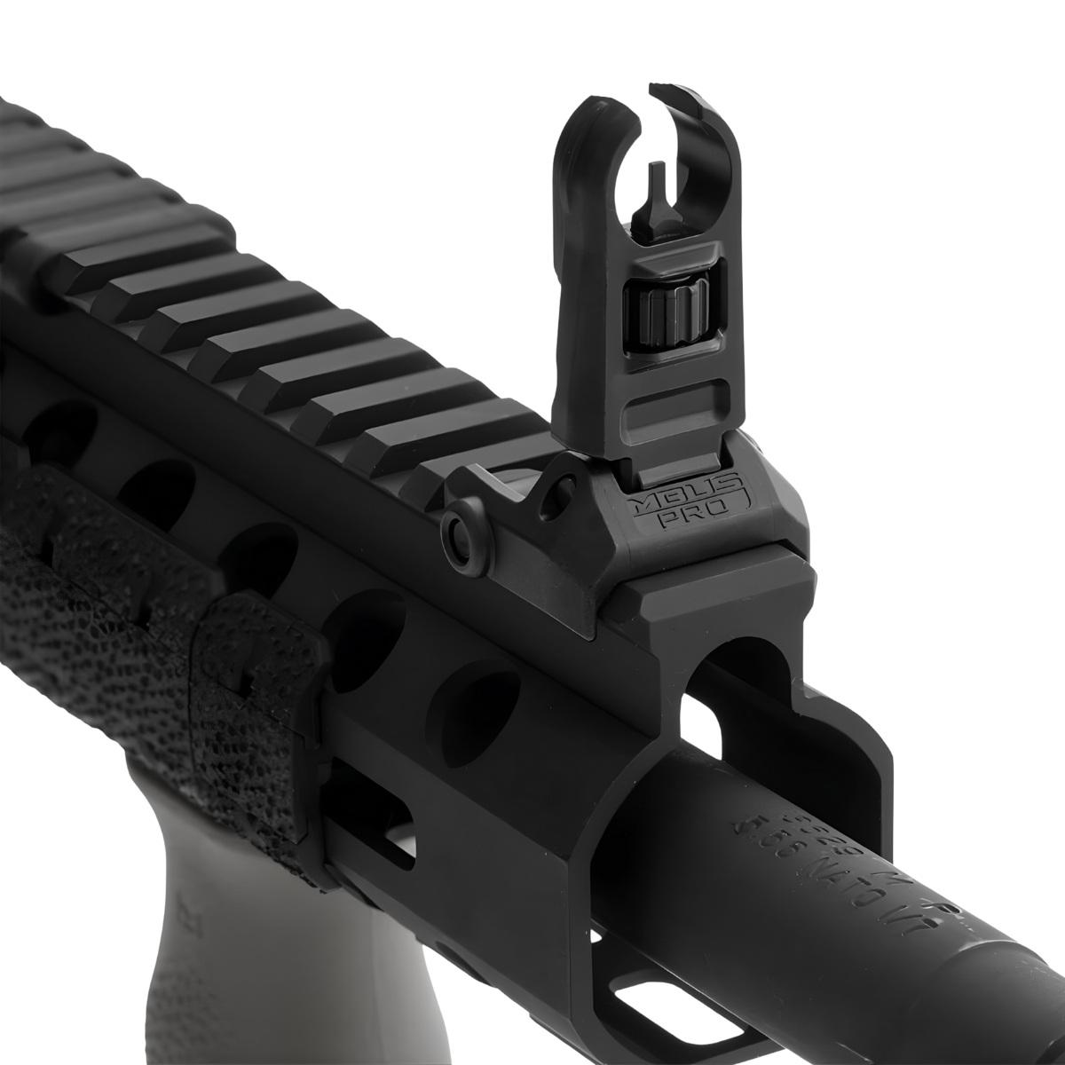 magpul muszka skladana mbus pro sight front hooded stal qpq czarna mag1518 blk